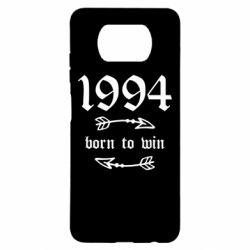 Чехол для Xiaomi Poco X3 1994 Born to win - PrintSalon