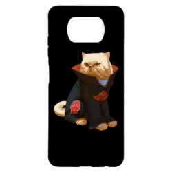 Чехол для Xiaomi Poco X3 Akatsuki angry cat - PrintSalon