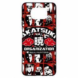Чохол для Xiaomi Poco X3 Akatsuki Organization - PrintSalon