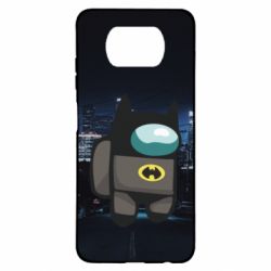 Чехол для Xiaomi Poco X3 Among Us - Batman in the city - PrintSalon