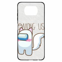 Чохол для Xiaomi Poco X3 Among us cute cat - PrintSalon