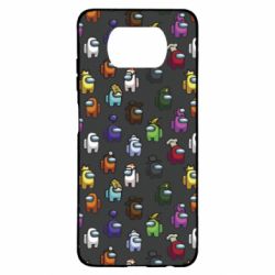 Чехол для Xiaomi Poco X3 Among Us Pattern - PrintSalon