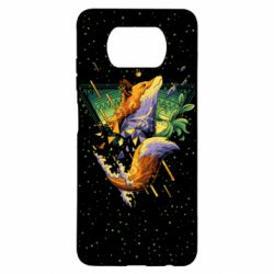 Чохол для Xiaomi Poco X3 Art fox - PrintSalon
