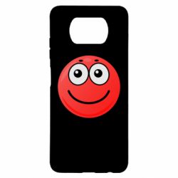 Чохол для Xiaomi Poco X3 Ball with smile - PrintSalon