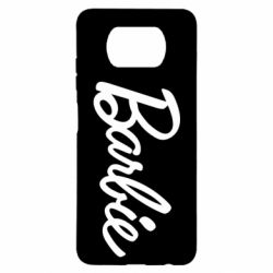 Чехол для Xiaomi Poco X3 Барби Лого - PrintSalon