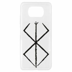 Чохол для Xiaomi Poco X3 Berserk symbol - PrintSalon