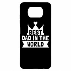 Чохол для Xiaomi Poco X3 Best dad in the world - PrintSalon