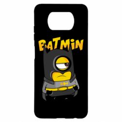 Чехол для Xiaomi Poco X3 Бэтмин Миньон - PrintSalon