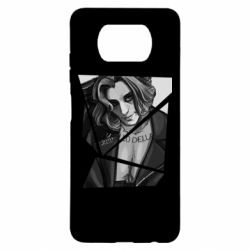 Чехол для Xiaomi Poco X3 Black and white Damiano - PrintSalon