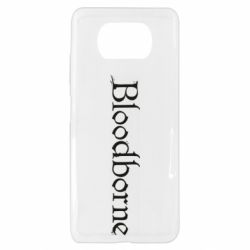 Чехол для Xiaomi Poco X3 Bloodborne logo - PrintSalon