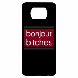 Чехол для Xiaomi Poco X3 Bonjour bitches - PrintSalon
