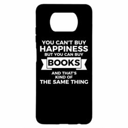 Чехол для Xiaomi Poco X3 Books are happiness - PrintSalon