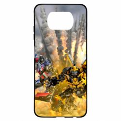 Чохол для Xiaomi Poco X3 Bumblebee and Optimus Prime - PrintSalon