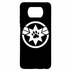 Чохол для Xiaomi Poco X3 Captain Marvel's Cat - PrintSalon