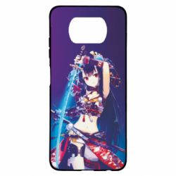 Чехол для Xiaomi Poco X3 Chan with katana