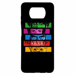 Чехол для Xiaomi Poco X3 Cowboy Bebop Eyes