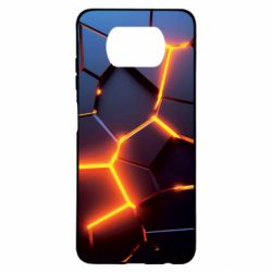 Чохол для Xiaomi Poco X3 Cracked Blocks - PrintSalon