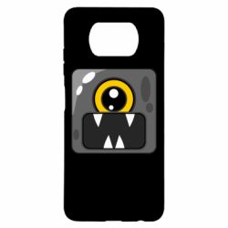 Чехол для Xiaomi Poco X3 Cute black boss - PrintSalon