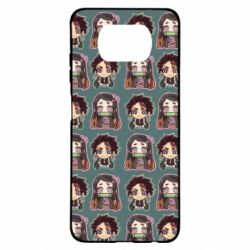 Чехол для Xiaomi Poco X3 Cute Tanjiro with Nezuko - PrintSalon
