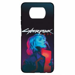 Чохол для Xiaomi Poco X3 Cyberpunk Girl Portrait - PrintSalon