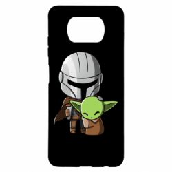 Чехол для Xiaomi Poco X3 Din Djarin And The Child - PrintSalon