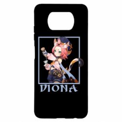 Чехол для Xiaomi Poco X3 Diona Genshin Impact - PrintSalon