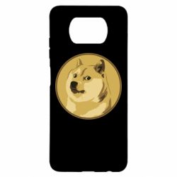 Чехол для Xiaomi Poco X3 Dogecoin - PrintSalon