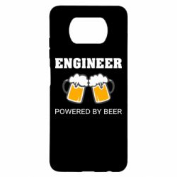 Чехол для Xiaomi Poco X3 Engineer Powered By Beer - PrintSalon