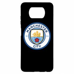 Чехол для Xiaomi Poco X3 FC Manchester City Logo - PrintSalon