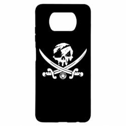 Чехол для Xiaomi Poco X3 Flag pirate - PrintSalon