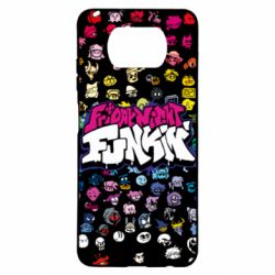 Чехол для Xiaomi Poco X3 FnF Icons - PrintSalon