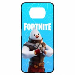 Чехол для Xiaomi Poco X3 Fortnite Snowman - PrintSalon