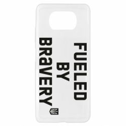 Чехол для Xiaomi Poco X3 Fueled by bravery - PrintSalon