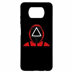 Чехол для Xiaomi Poco X3 Игра в кальмара Soldier - PrintSalon