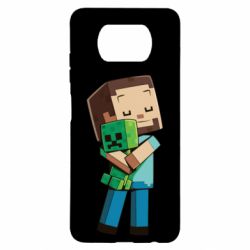 Чохол для Xiaomi Poco X3 Heroes from Minecraft - PrintSalon
