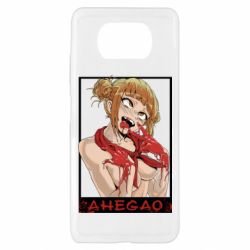 Чохол для Xiaomi Poco X3 Хіміко ахегао - PrintSalon