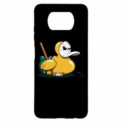 Чехол для Xiaomi Poco X3 Hockey duck - PrintSalon
