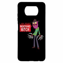 Чехол для Xiaomi Poco X3 I am yours nightmare BITCH - PrintSalon