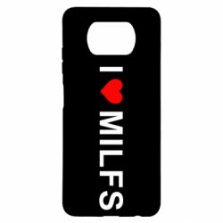 Чехол для Xiaomi Poco X3 I love MILFs - PrintSalon