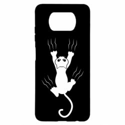 Чохол для Xiaomi Poco X3 кот когти - PrintSalon