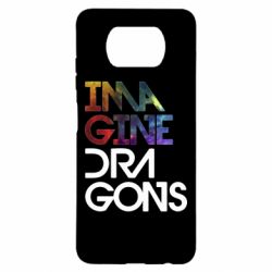 Чехол для Xiaomi Poco X3 Imagine Dragons and space - PrintSalon