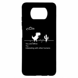Чехол для Xiaomi Poco X3 Internet Dinosaur - PrintSalon