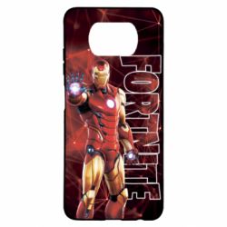 Чехол для Xiaomi Poco X3 Iron Man Fortnite - PrintSalon