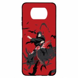 Чохол для Xiaomi Poco X3 Itachi Uchiha with crows - PrintSalon