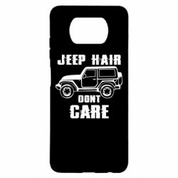 Чехол для Xiaomi Poco X3 Jeep hair don't care - PrintSalon