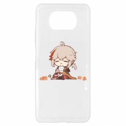 Чохол для Xiaomi Poco X3 Кадзуха з котом - PrintSalon