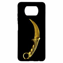 Чохол для Xiaomi Poco X3 Karambit Gold Standoff 2 - PrintSalon