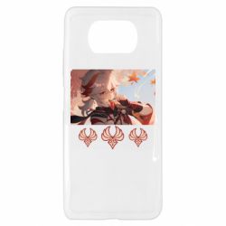 Чехол для Xiaomi Poco X3 Kazuha with anemo symbol