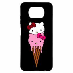 Чехол для Xiaomi Poco X3 Kitty ice cream - PrintSalon