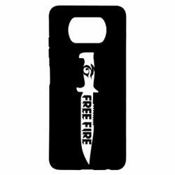 Чохол для Xiaomi Poco X3 Knife Free fire - PrintSalon